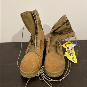 Belleville steel toe boots, usmc approved NWT